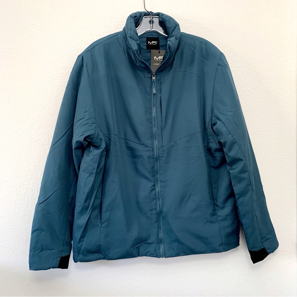 ▪️Mack Russo Unisex Teal Hybrid Jacket ~ M
